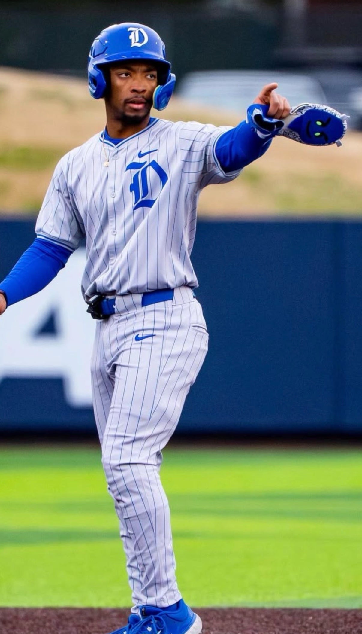 CodeBlue - Sliding Mitt | by Goat’d