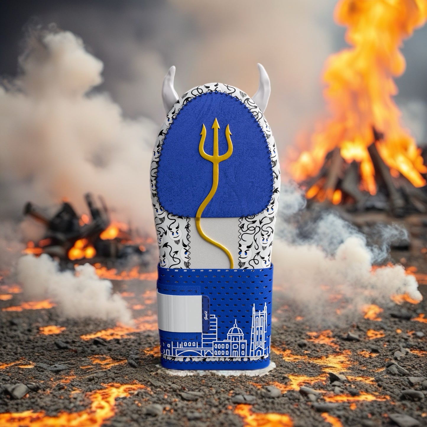 CodeBlue - Sliding Mitt | by Goat’d