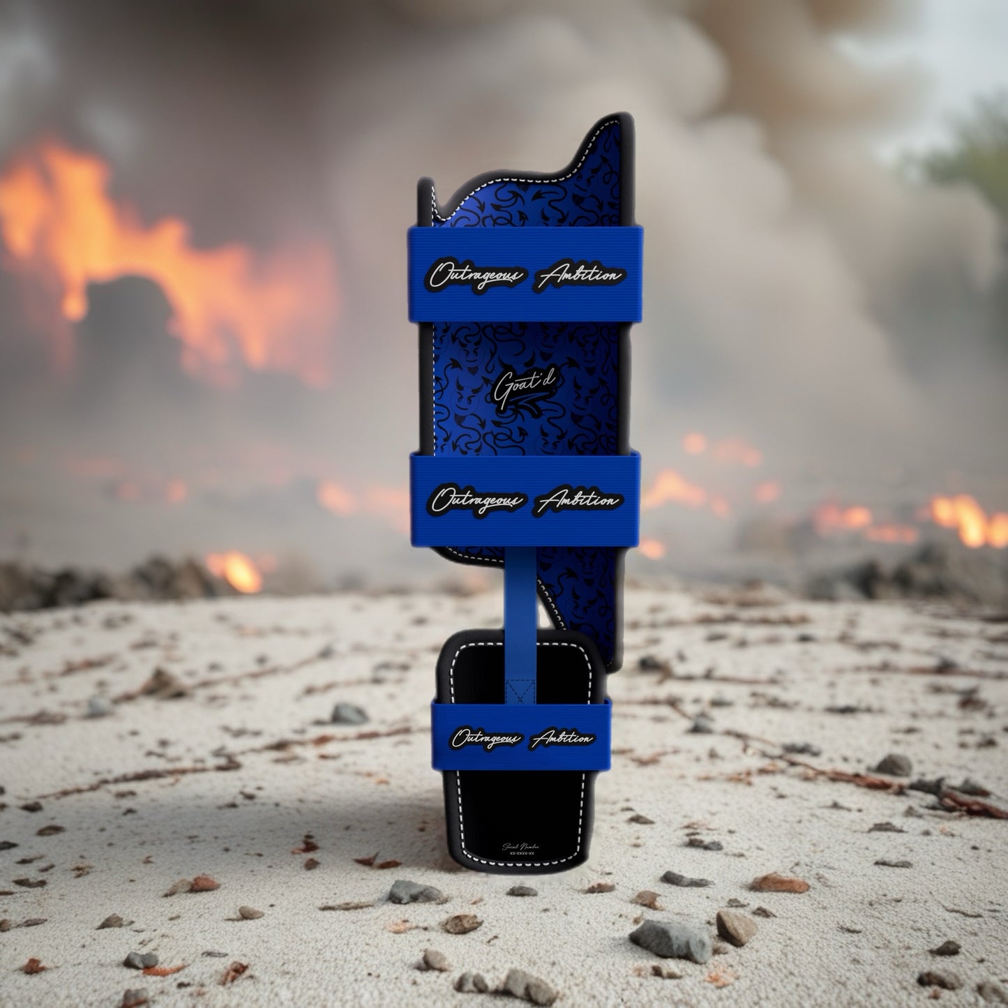 CodeBlue Leg Guard | by Goat’d