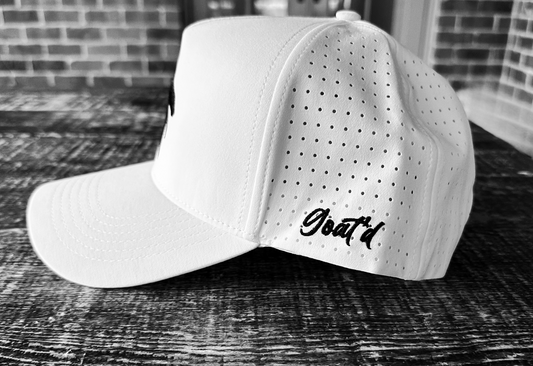 Goat'd Snapback (Black and White)